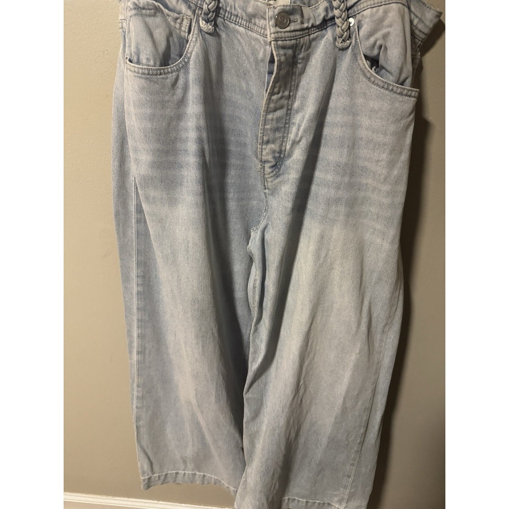 Scotch & Soda light wash The Sky wide leg jeans size 14/32